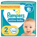 Pampers Active Baby Dry - Maat 2 - Mega Pack - 144 stuks - 4-8 kg