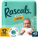 Rascals Premium Luiers Maat 2 4-8 KG 40 stuks